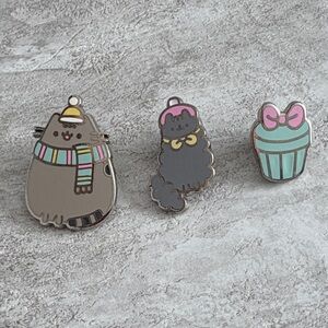 Pusheen Stormy Enamel Pin Set